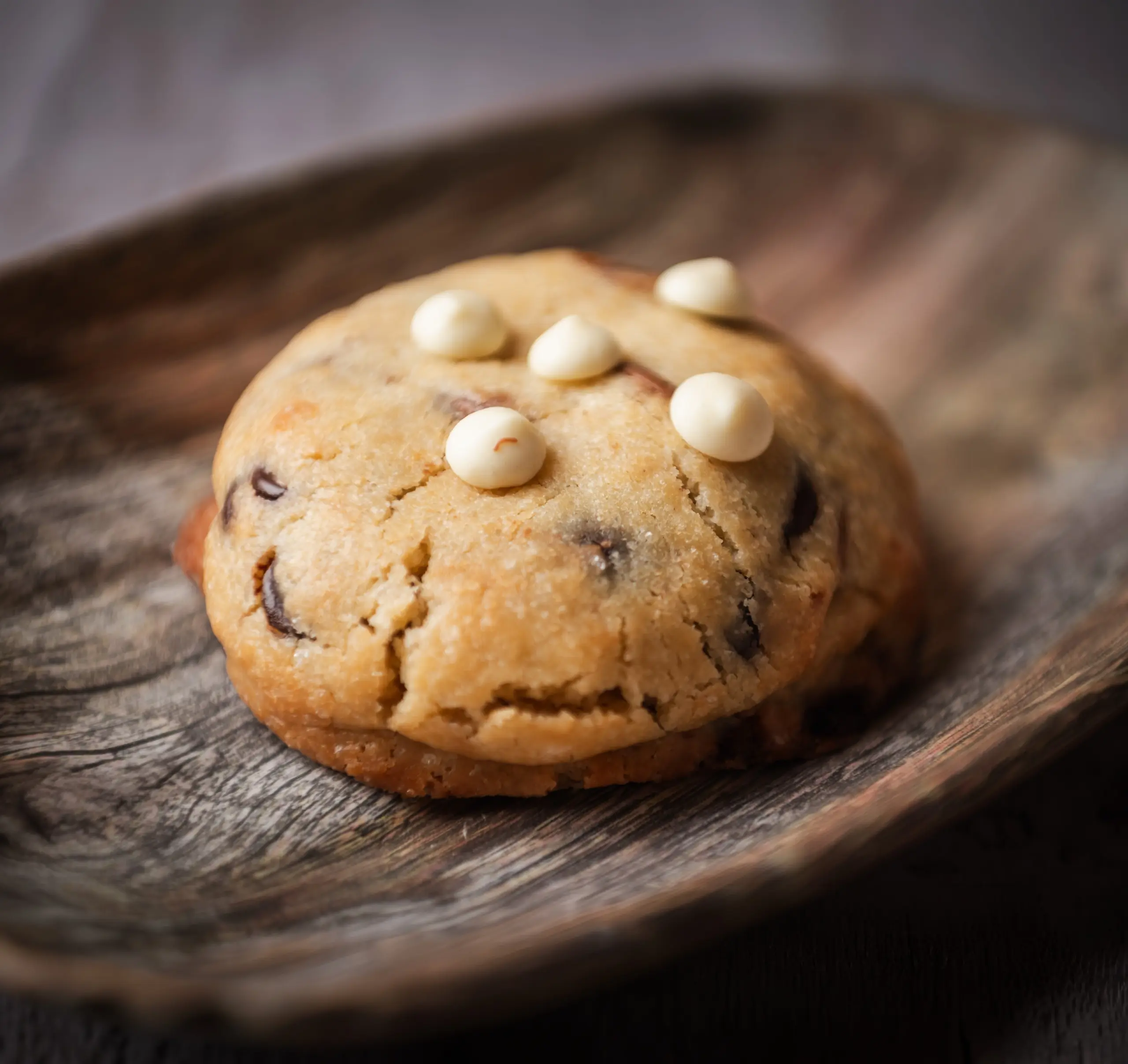 Cookie de chocolate blanco